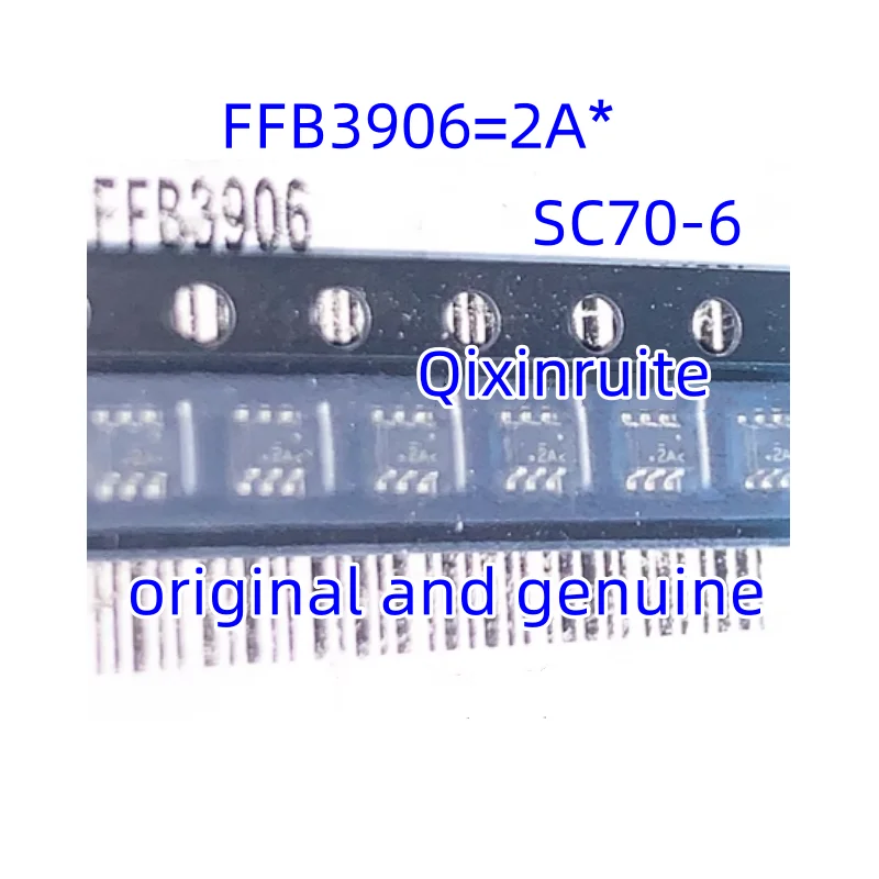 Qixinruite Brand new original genuine FFB3906=2A * SMT SC70-6 PNP multi chip universal amplifier IC chip 40V 0.2A