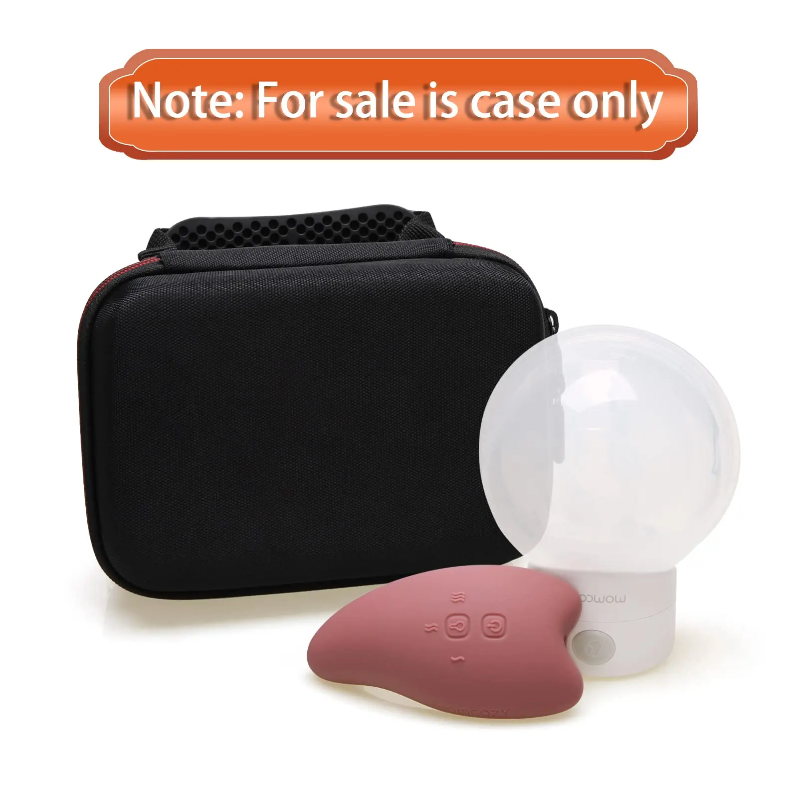 EVA Hard Case for Momcousy Wearable Breast Pump Momcozy Warming Lactation Massager 2-in-1 Protective Carrying Storage Bag