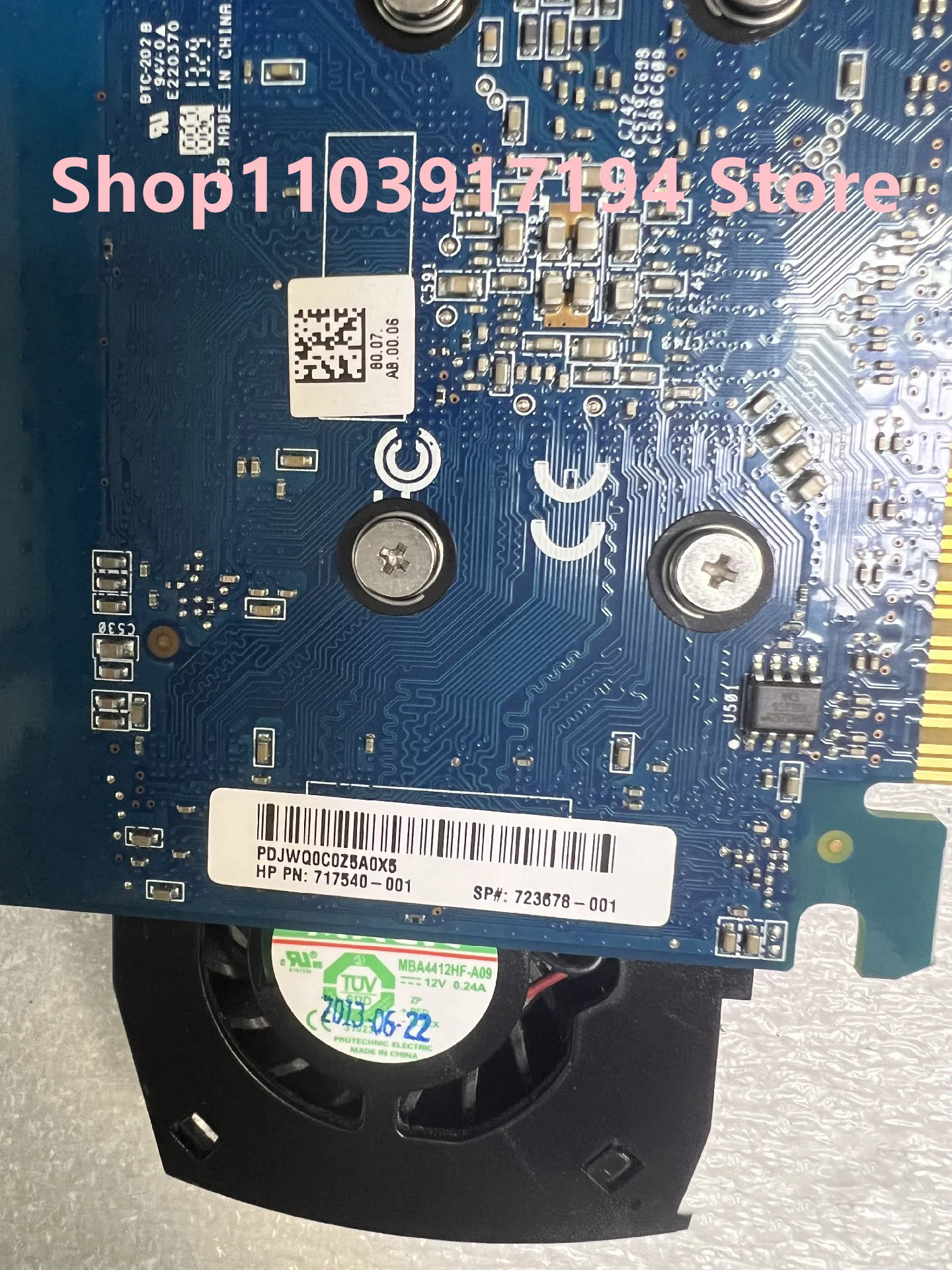 

ДЛЯ карты дисплея HP GT630 2G 717540-001 Сетевая карта
