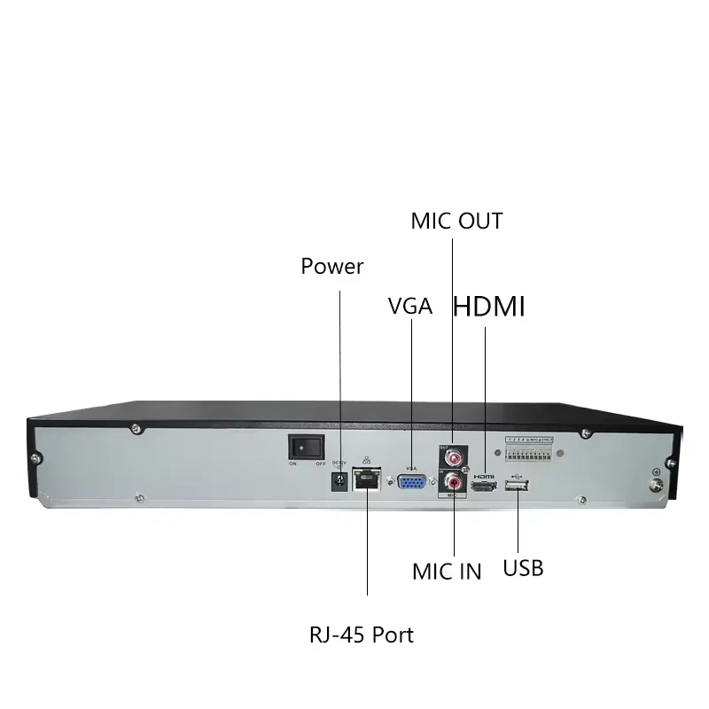 Dahua NVR4208-4KS3 NVR4216-4KS3 NVR4216-4KS3 8/16/32CH Lite Network Video Recorder NVR Security AI Camera Systems Face Detection