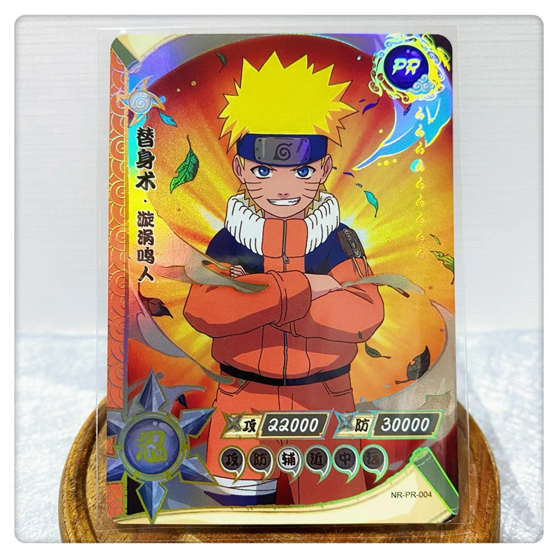 Kayou Naruto Gaara Hatake Kakashi Pr Series Full Set of 42 Sheets Collection Card Anime Characters Toy Flash Card Christmas Gift