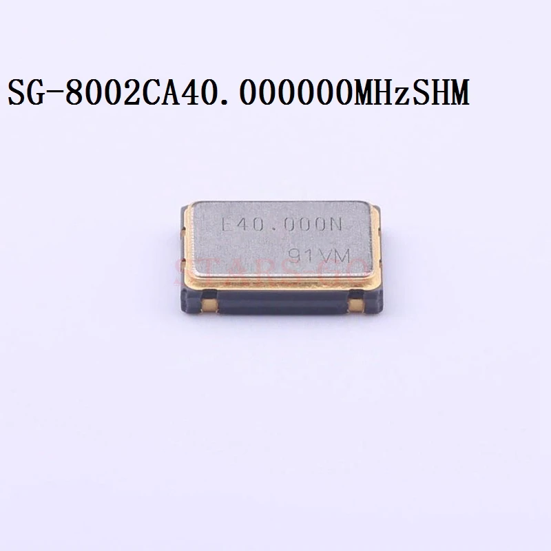 

10PCS/100PCS 40MHz 7050 4P SMD 5V ±100ppm ST -40~~+85℃ SG-8002CA 40.000000MHz SHM Pre-programmed Oscillators