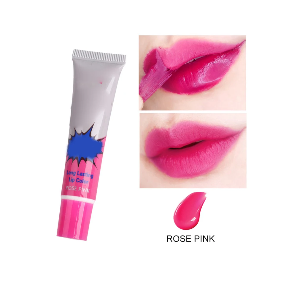 أحمر شفاه مرطب يدوم طويلاً أحمر شفاه مرطب للشفاه حزمة أحمر شفاه مرطب يدوم طويلاً ملمع شفاه مكياج تجميلي #6