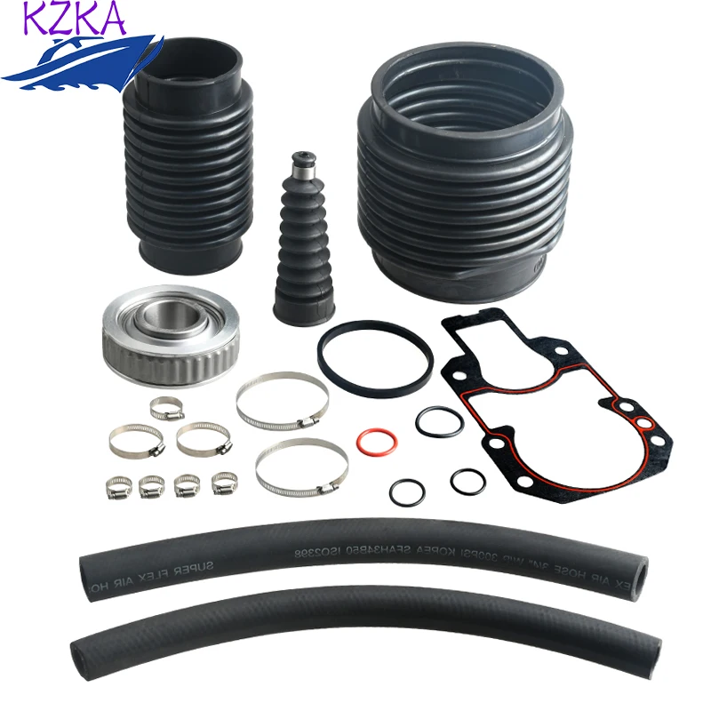 30-803097T1 Transom Seal Repair Kit with Lower Shift Cable for Mercruiser R, MR, Alpha One Gen 1 1983-1990 Sterndrives Engine