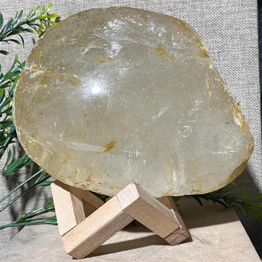 Clear Quartz Stone Specimen Raw Natural Crystal Polishing Polished Raw Healing Gemstones Witchcraft Minerals Home Decoration