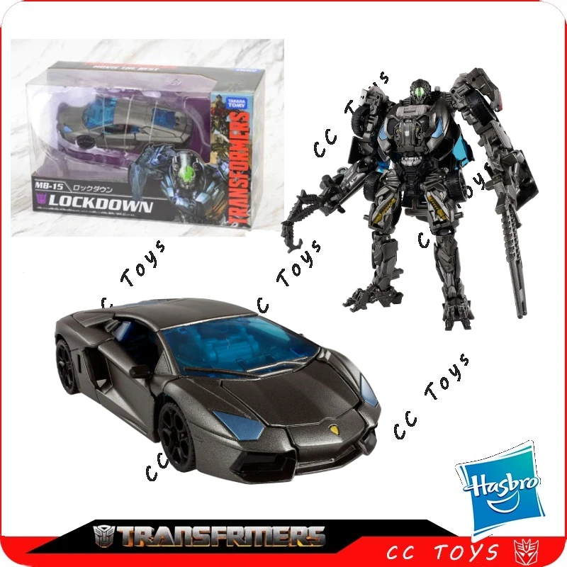 

In Stock Hasbro Transformers Toy Movie The Best Series Lockdown Models Anime Movie Toys Robots Action Figures Gifts Hobbies