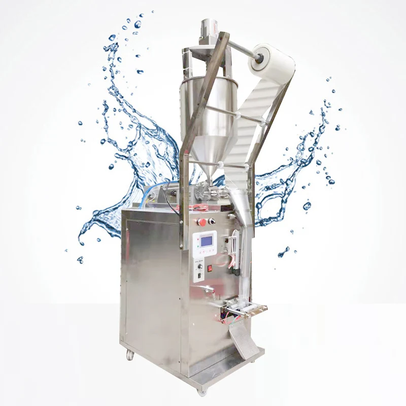 Automatic Filling Machine Paste Soybean Milk Pepper Oil Quantitative Packaging Machine Liquid Sauce Mixing Packing Machine