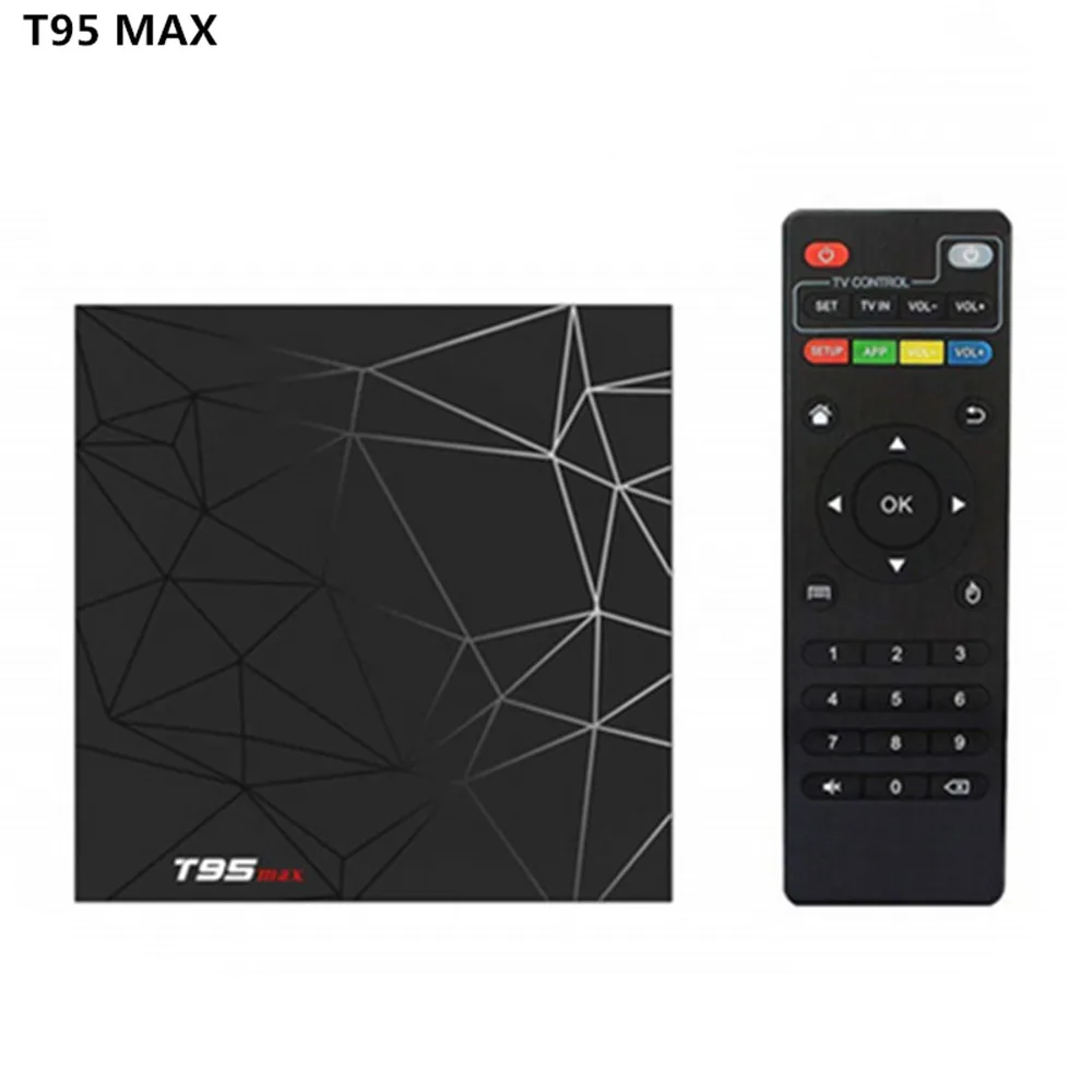 T95MAX Network Set-top Box 4G/32GB Android 9.0 6k High-Definition Player