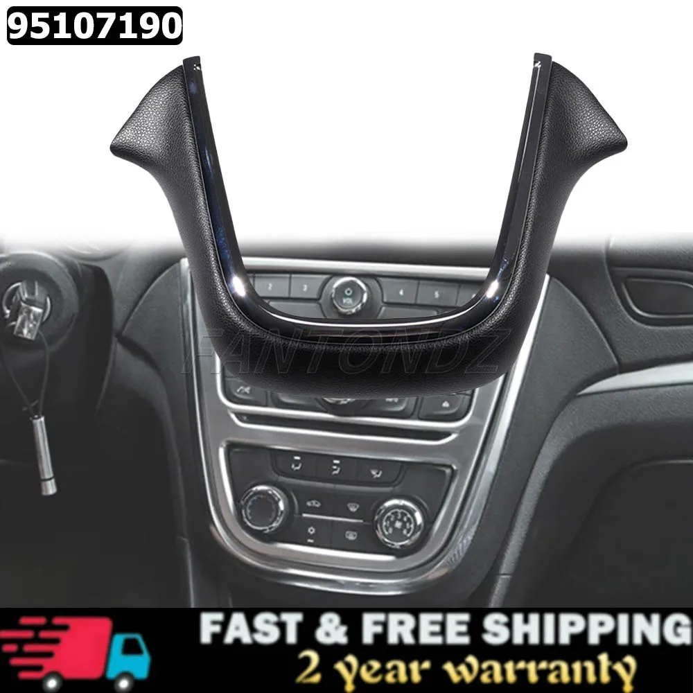 

For Vauxhall Mokka X 2013-2016 Jet Black Centre Console Trim 95107190 New