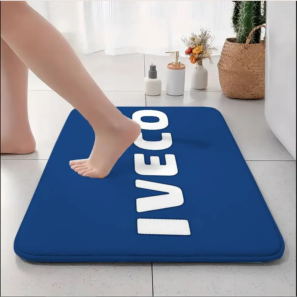 جديد IVECO الكلمة حصيرة مطبوعة كبيرة السجاد غرفة وغرفة نوم السجاد الحمام المضادة للانزلاق باب الحصير السجاد الصغيرة