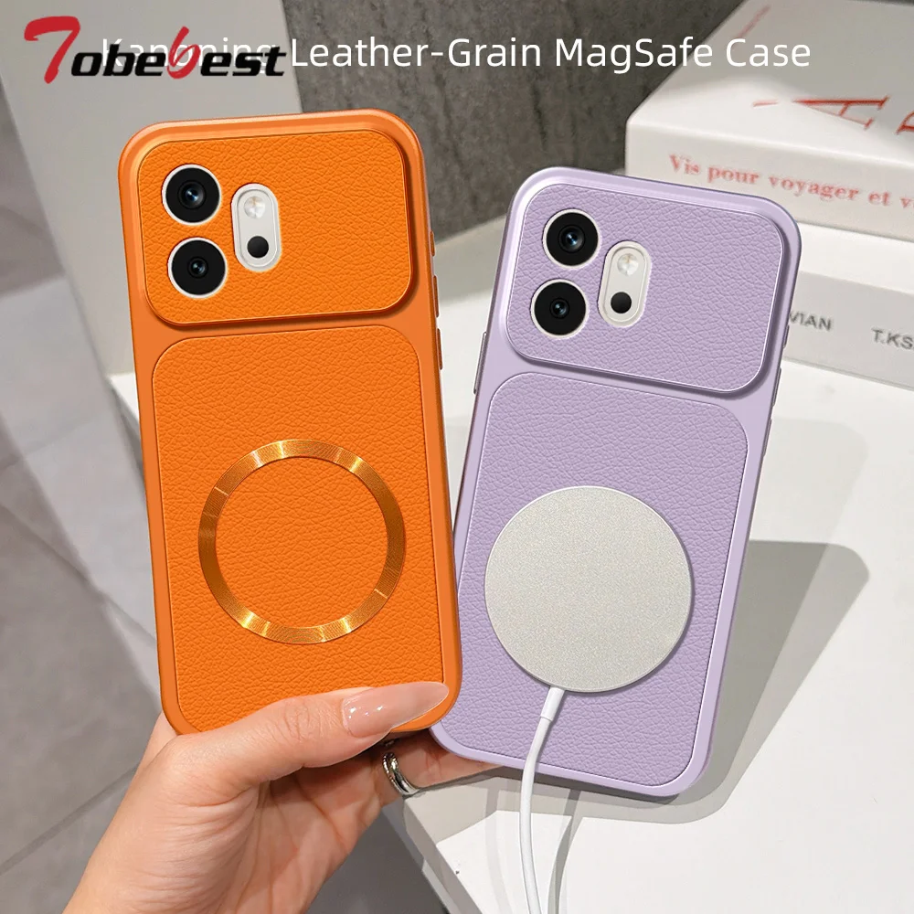 Für Magsafe Wireless Charging Case für Honor 600 500 Pro Coque Candy PU Lammleder Kameraschutz Weiche Rückseite