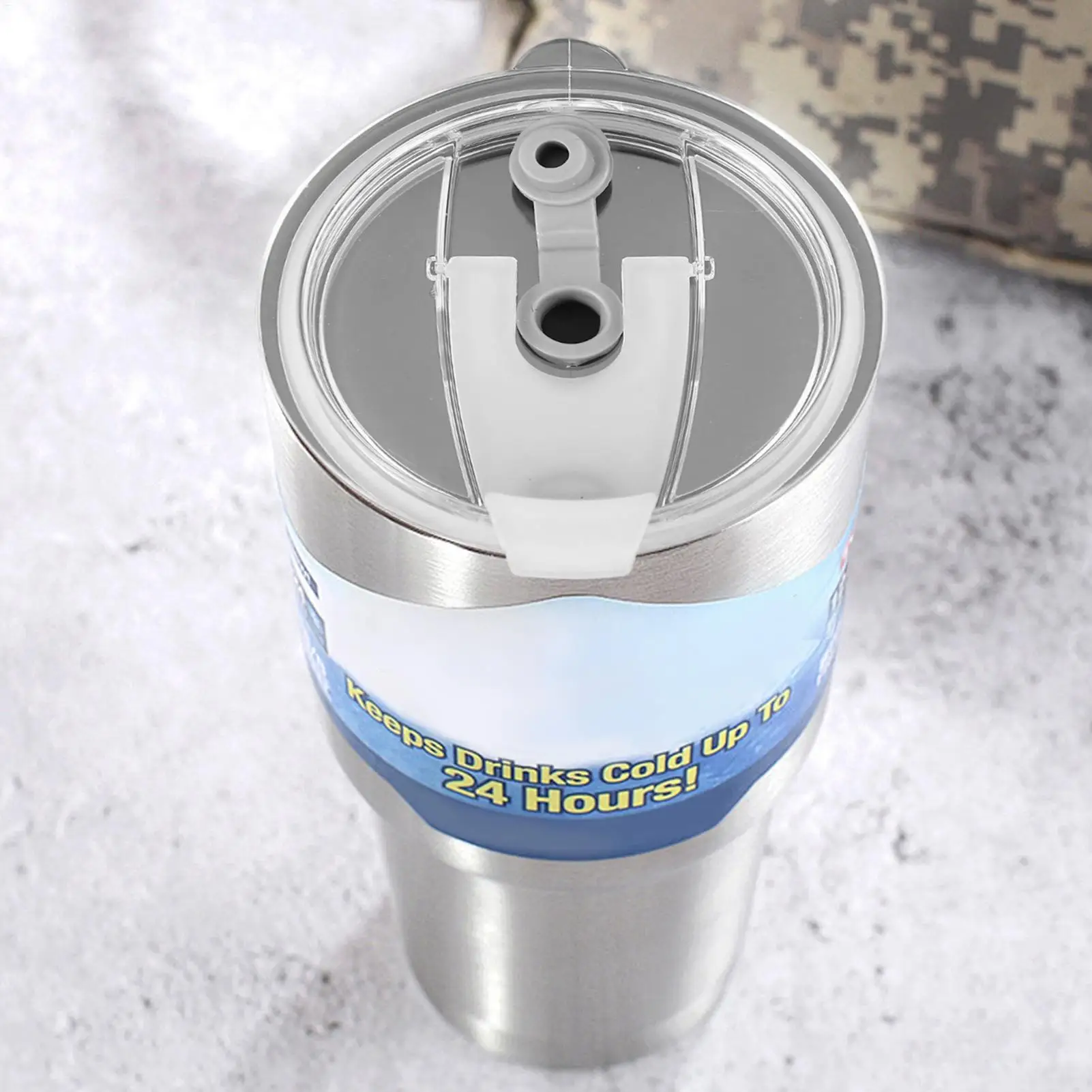 Ersatz-Becherdeckel mit 20 Unzen, auslaufsichere, spritzwassergeschützte Deckel, Tassenaufsatz für Ramler und mehr Kaffeetassen