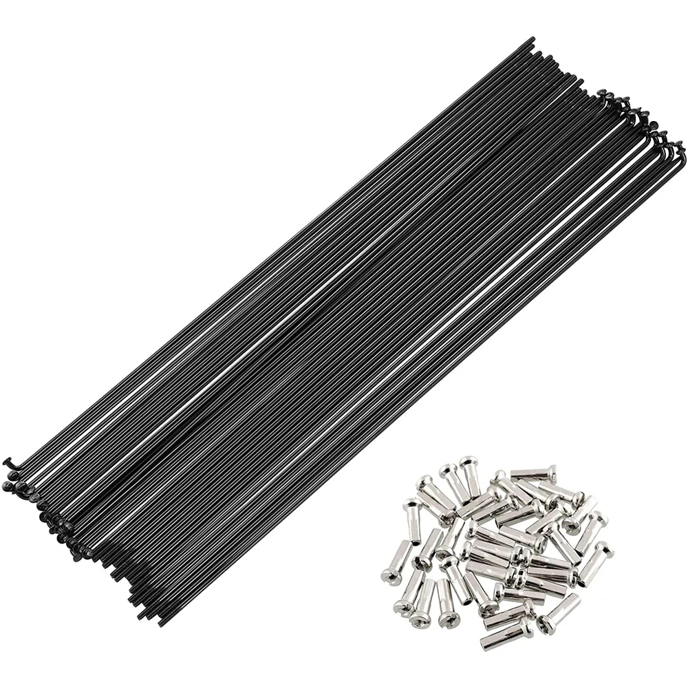 Flexible High Strength 26inch 27.5inch Road Bike Mountain Bike Stainless Steel Spokes Nipples Cycle