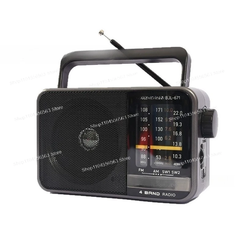 Radio Penunjuk Multiband USB Radio Isi Ulang Radio FM AM SW Chip DSP