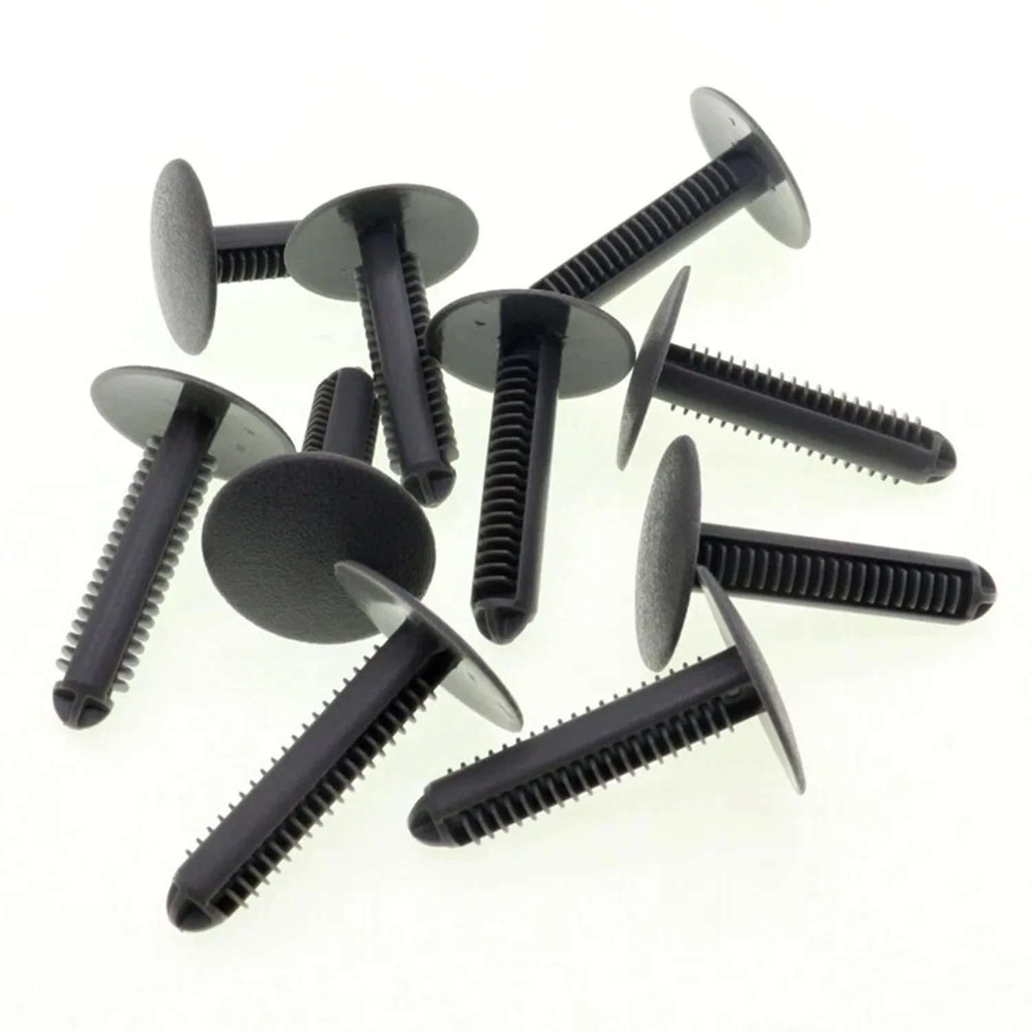 10Pcs Bumper Retainer Clip Rivet Fastener Fits for Nissan Altima 01553-05891, 0155305891