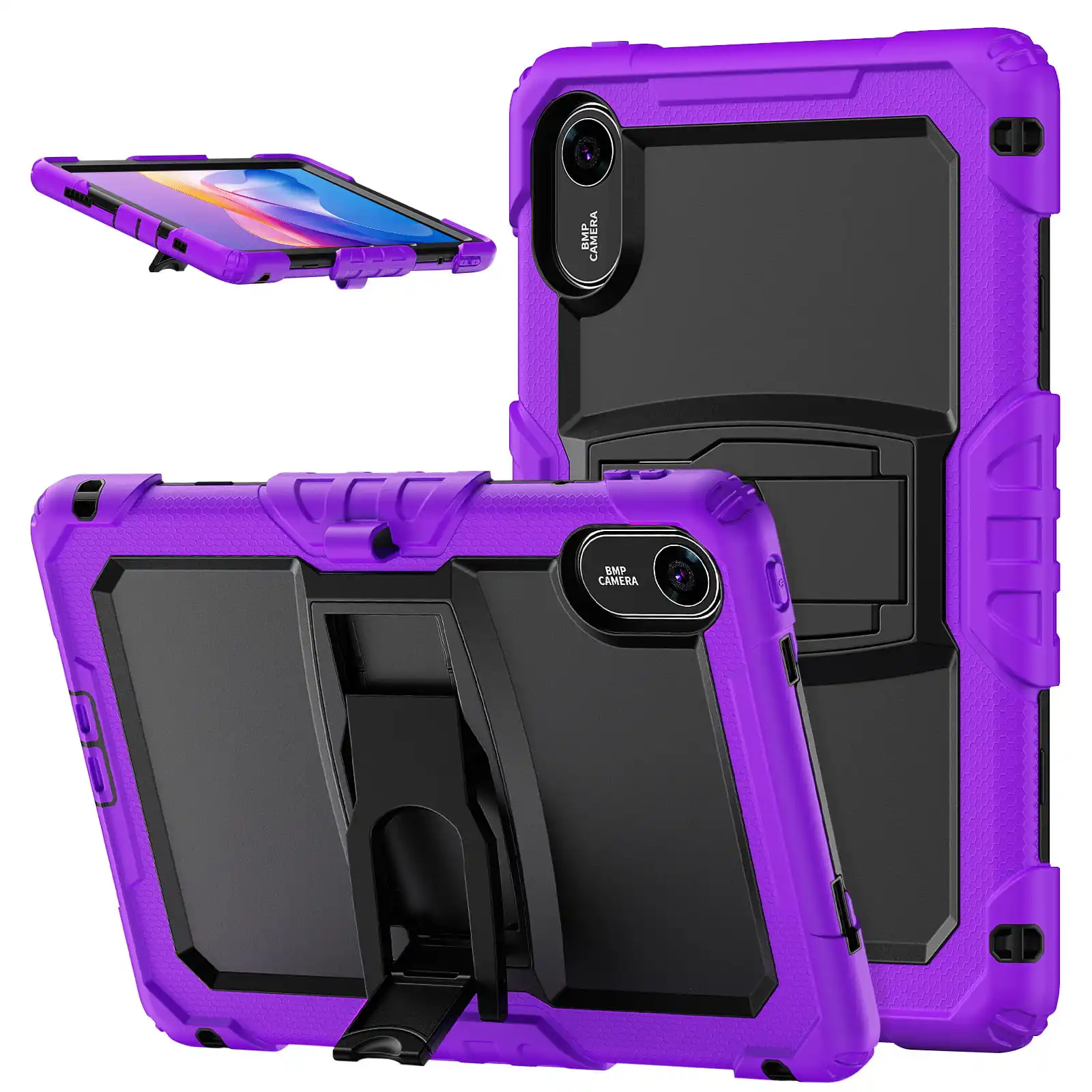 

For Redmi Pad2 11 Inch 2025 Shockproof Rugged Case - Kids Safe Silicon + PC Material Tablet Cover with Pen Holder 11-inch Tablet