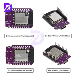 Mini Bw16 Development Board Rtl8720Dn Dual Band Wifi Bluetooth Ble Module Ch340