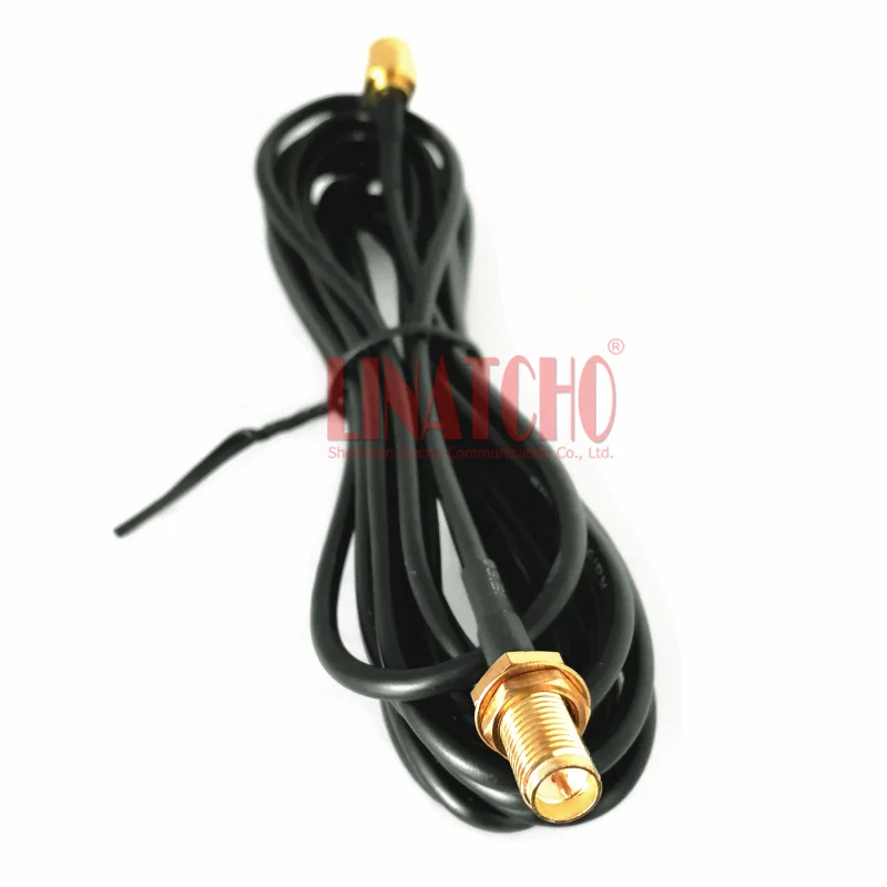 3M محوري RG174 كابل قافز RP SMA أنثى إلى RP SMA ذكر واي فاي هوائي موصل تمديد كابل #3