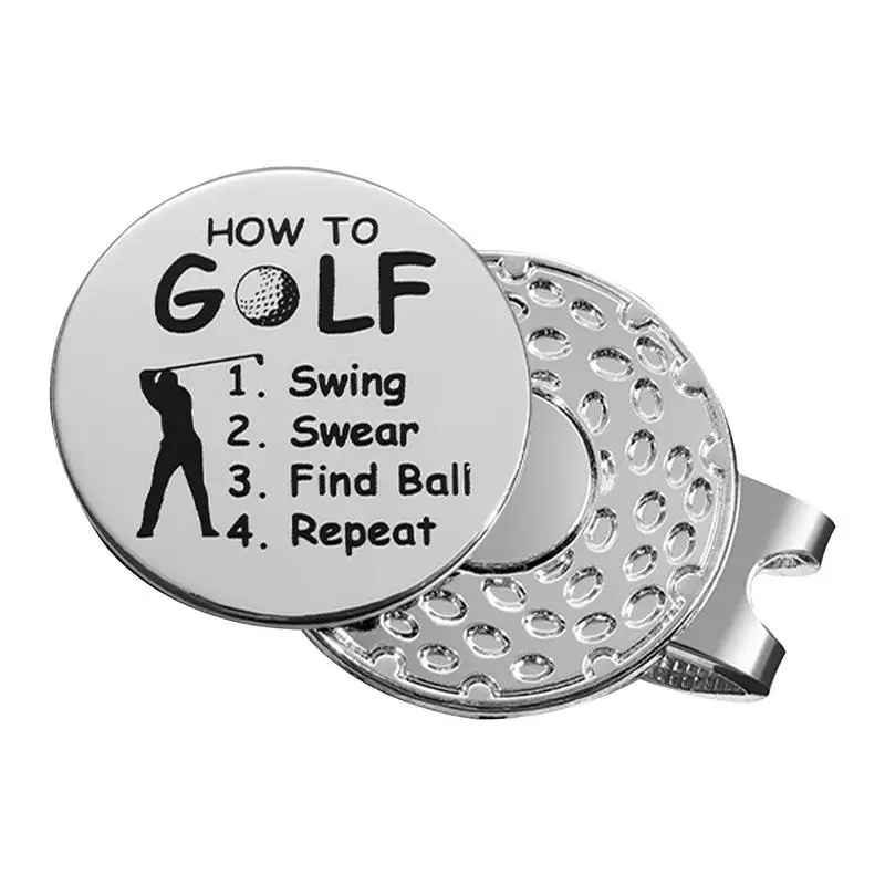 Golf Ball Marker Hat Clip Magnetic Ball Markers Hat Clips Sets Golf Ball Marker Hats Holder Golf Ball Marker Gloves Holders