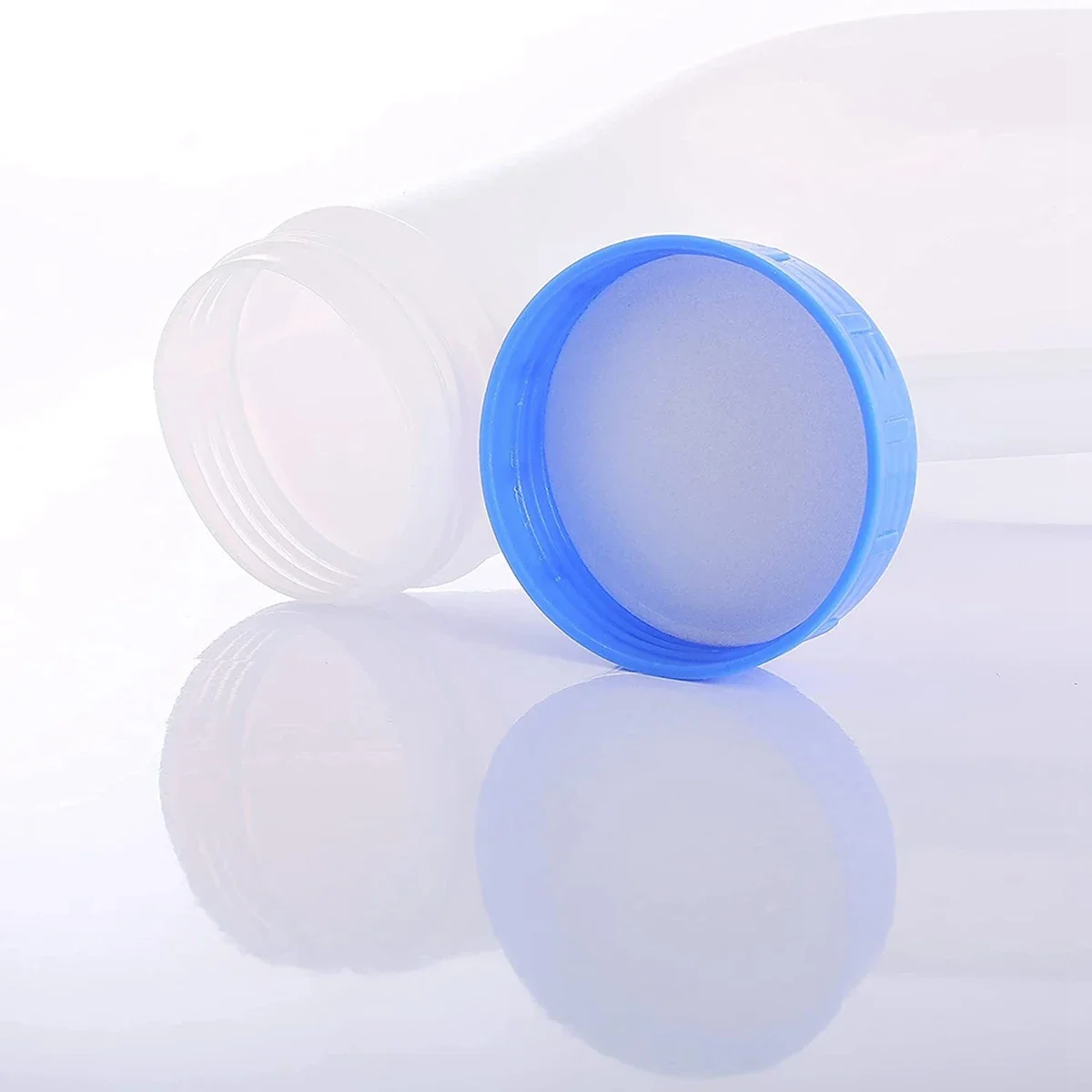2 Packs Unisex Spill Proof Urinal for Men and Women with Lid Screw Urinal Funnel for Travel Outdoor