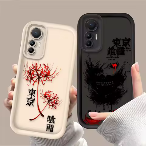 Cool Anime Tokyo Ghoul Case For Xiaomi Poco X7 X6 X5 X3 NFC F7 F6 F5 F3 M7 M6 Pro 4G 5G Mi 12 11 Lite NE 5G 13T 12T 11T 14T Pro