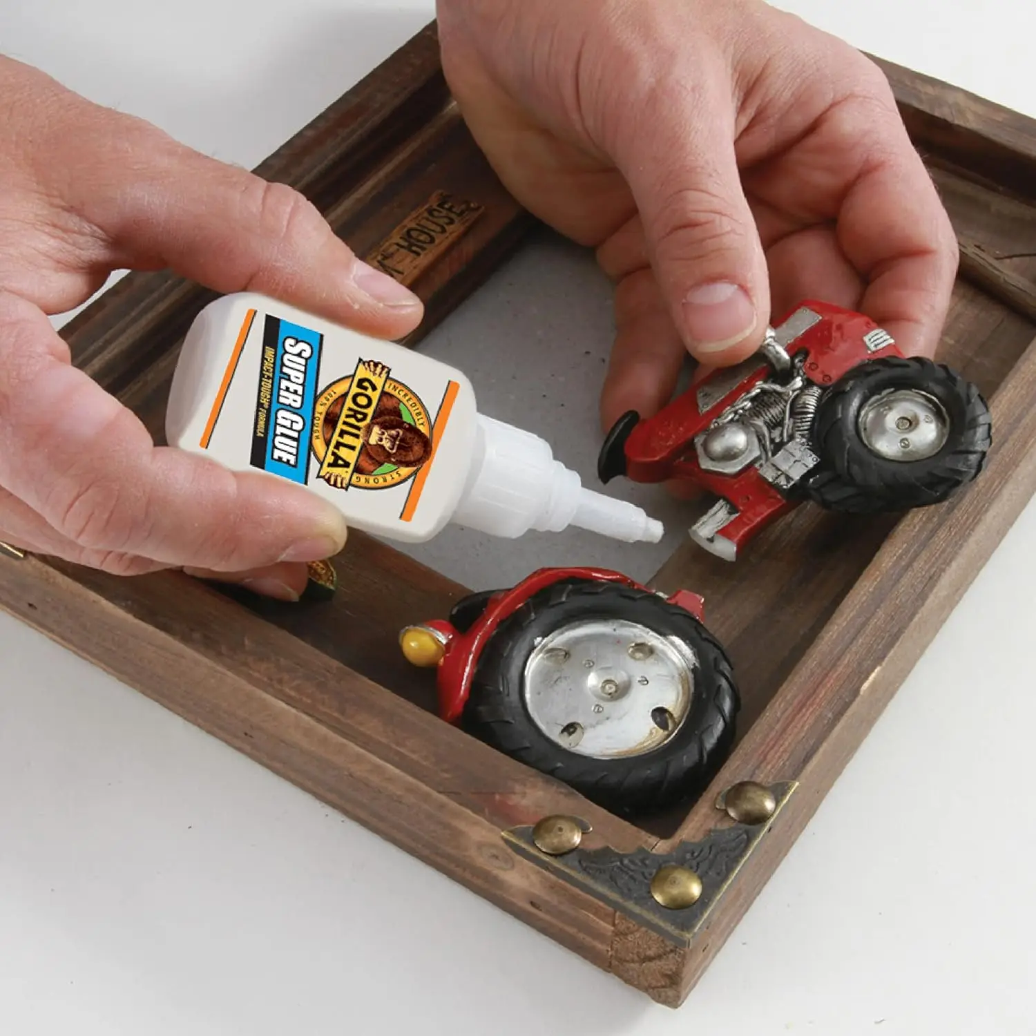 透明接着剤 2個パック、25g |   工芸品や修理用の速乾性万能接着剤