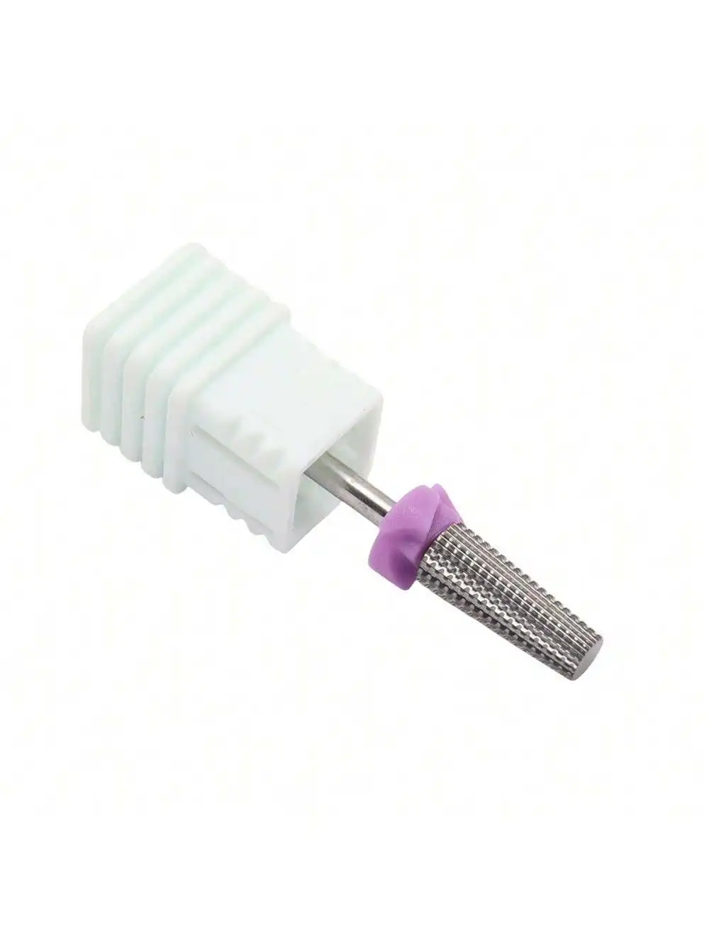 1 Stück 3XF Hartmetall-Nagelbohrer, Nagelschleifkopf aus Wolframstahl für elektrische Maniküre-Maschine, professioneller Acrylnagel