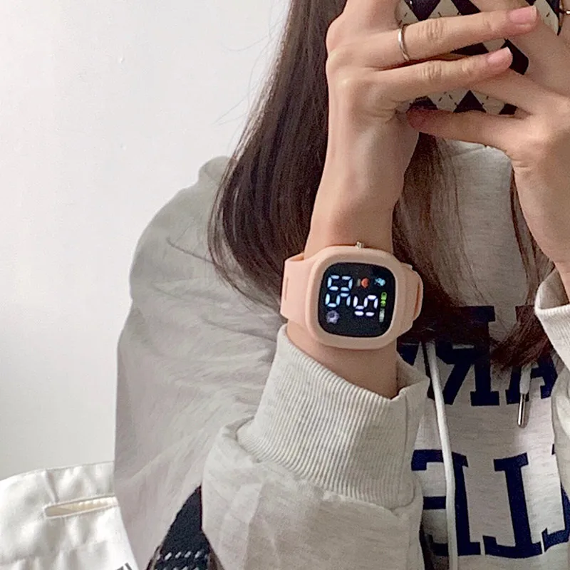 NewledOutdoor Sports Ekran dotykowy Elektroniczny zegarek Dzieci szkół podstawowych Tylko czas oglądania Chłopcy Dziewczęta Chłopcy i dziewczęta