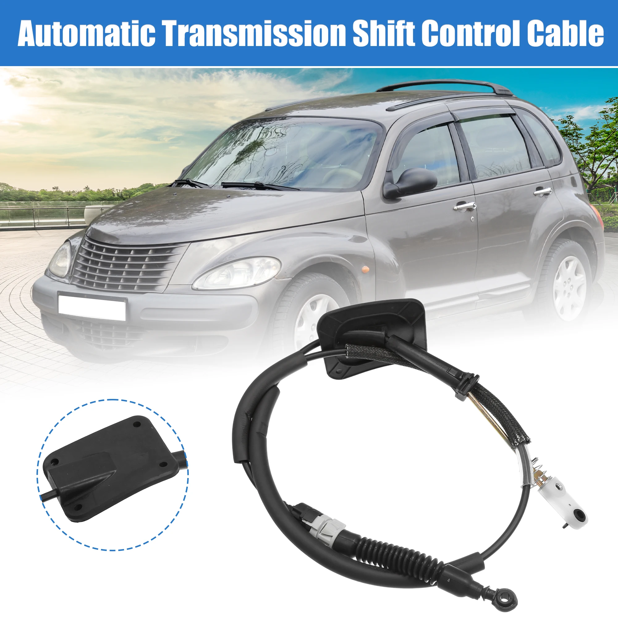 

UXCELL Auto Gear Shift Cable Transmission Shifter Cable for Chrysler PT No.5274750AF