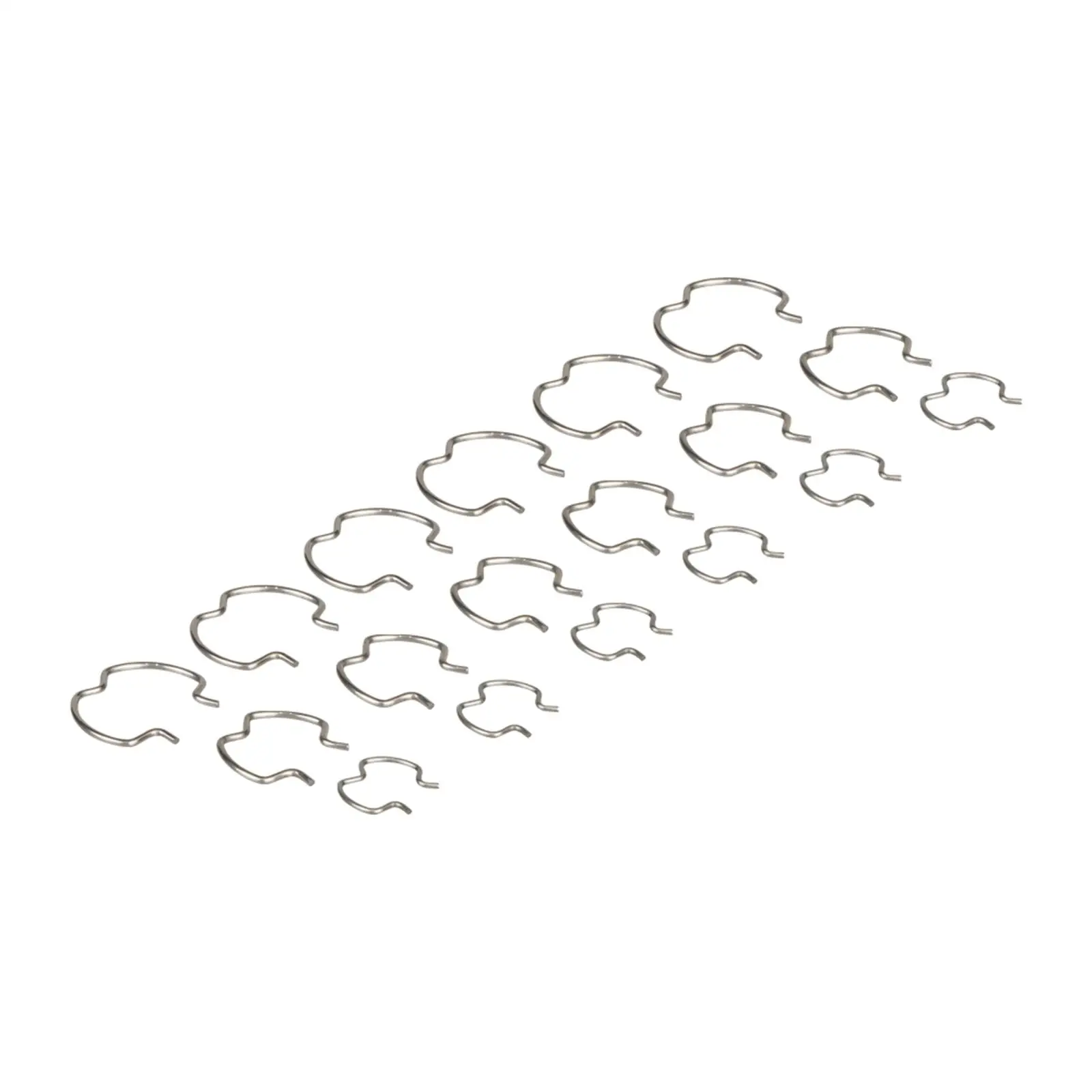 Metal Line Clips Multi Size Quick Connector Transmission Cooler Clips Automotive Retaining Parts for Car Replacement