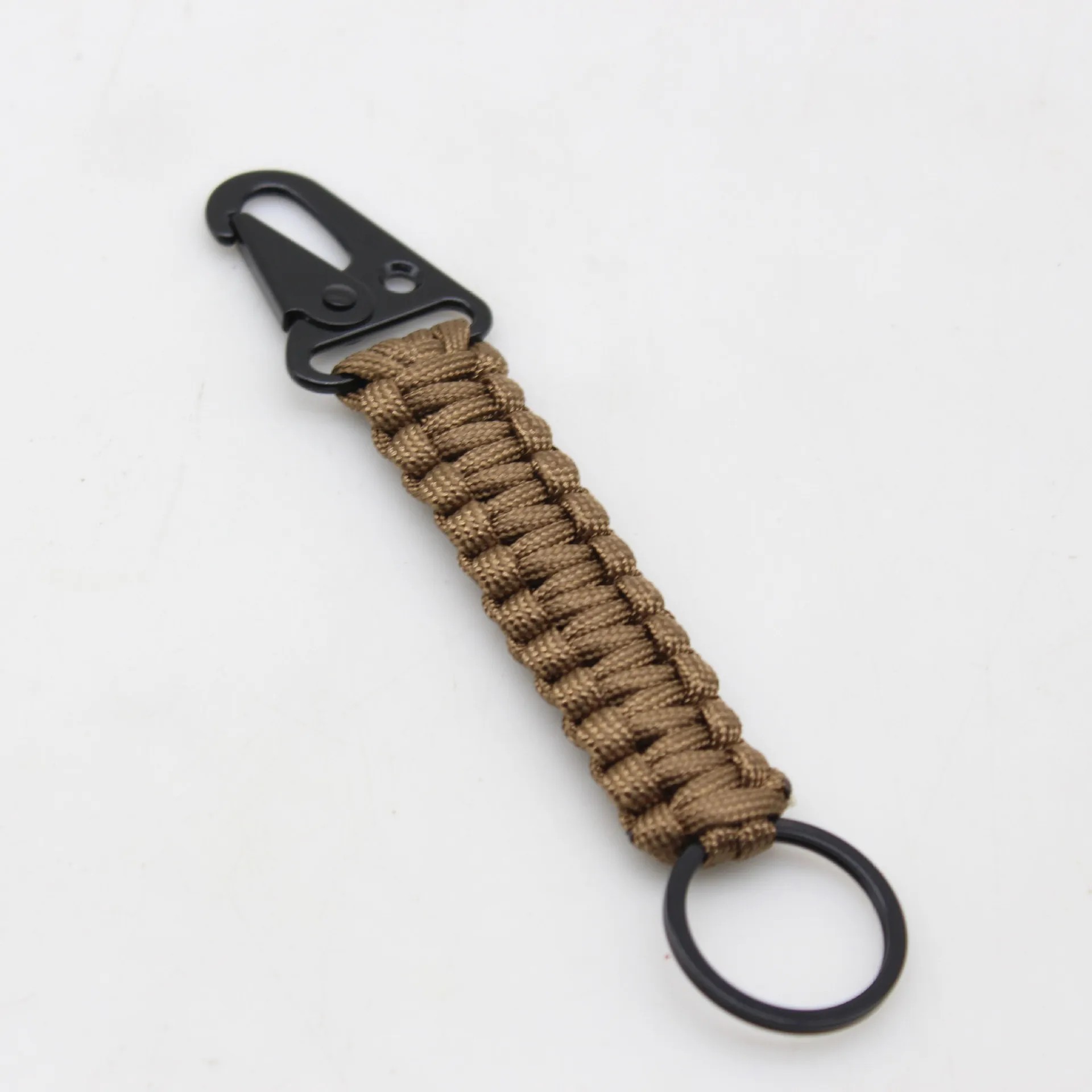 Paracord Sleutelhangers – Set Van 4, Gevlochten Nylon, Met Karabijnhaak, 16x2 Cm, Voor Outdoor, Wandelen En Hondenriem