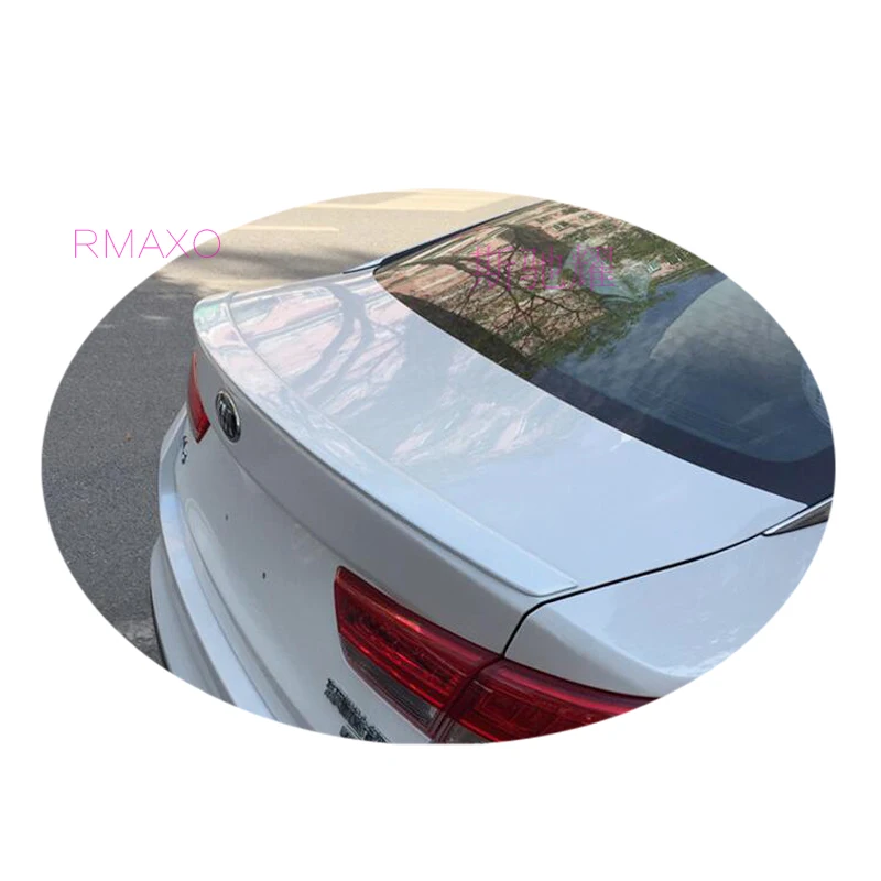 For KIA Optima Spoiler 2016-2018 K5 spoiler High Quality ABS Material Car Rear Wing Primer Color Rear Spoiler