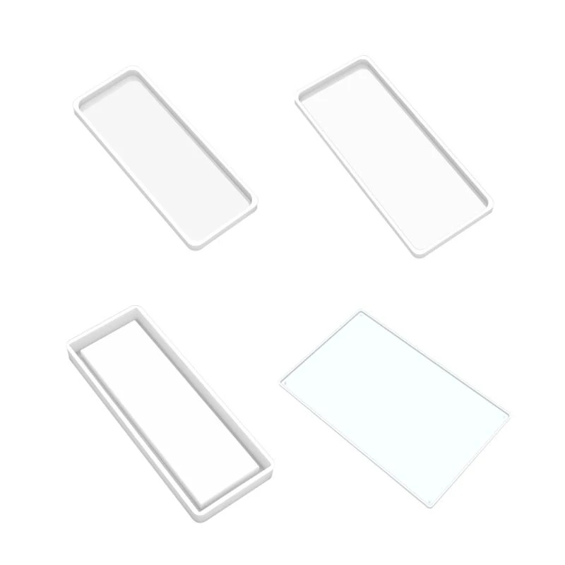 Unique Shelf Mould Desktop Screen Partition Mold for DIY Jewelry Making Item Storage