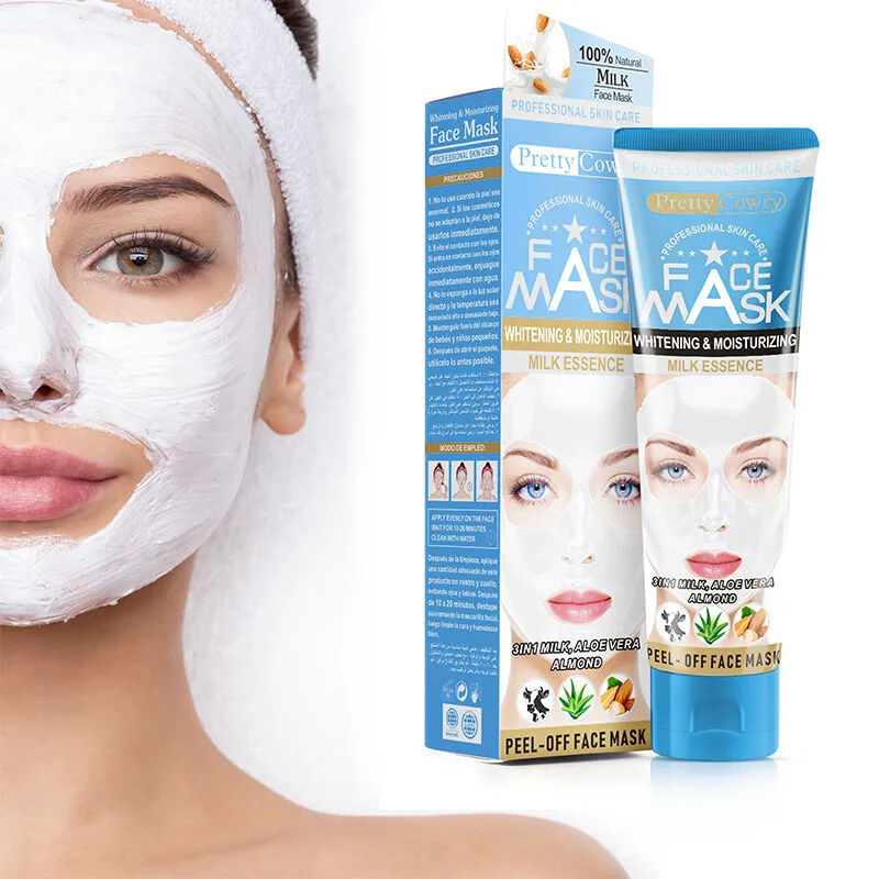 

Natural Milk Essence Extract Peel-off Mask Deep Cleansing Moisturizing Repair Multi-effect Facial Skin Care Treatment Mask