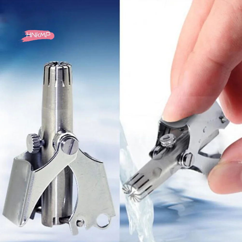 

1 шт., ручной триммер для стрижки волос в носу и ушах из нержавеющей стали T30 WF для удаления волос