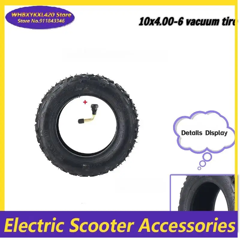 

10X4.00-6 off-road vacuum tire for Electric Scooter 10 inch Balance Vehicle Off road Tire Accessories