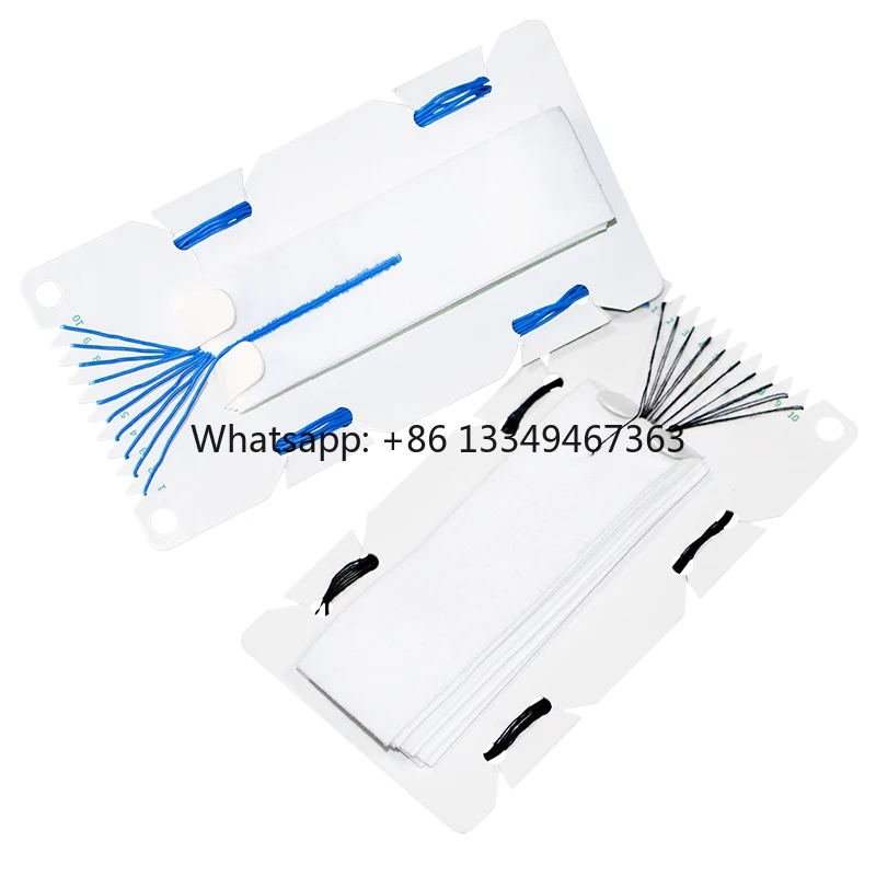 

Surgical Patties Thinner Standard Cotton Rayon Surgical Pattie Locator string Neuro-Pattie Standard