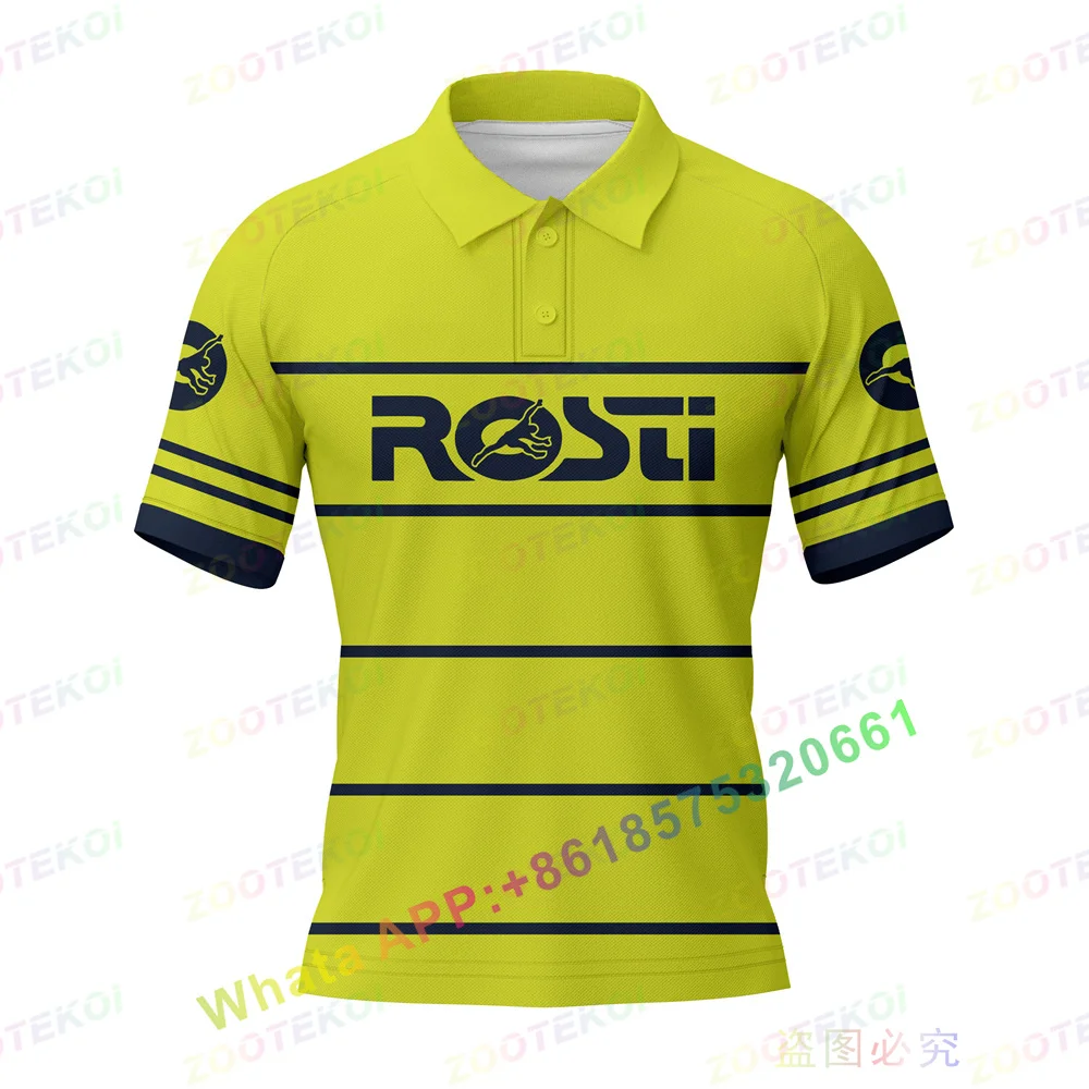 F1 Summer Polo Shirt Crosscountry Motorcycle Racing Suit Polyester Quickdrying Can Be Customized Rosti