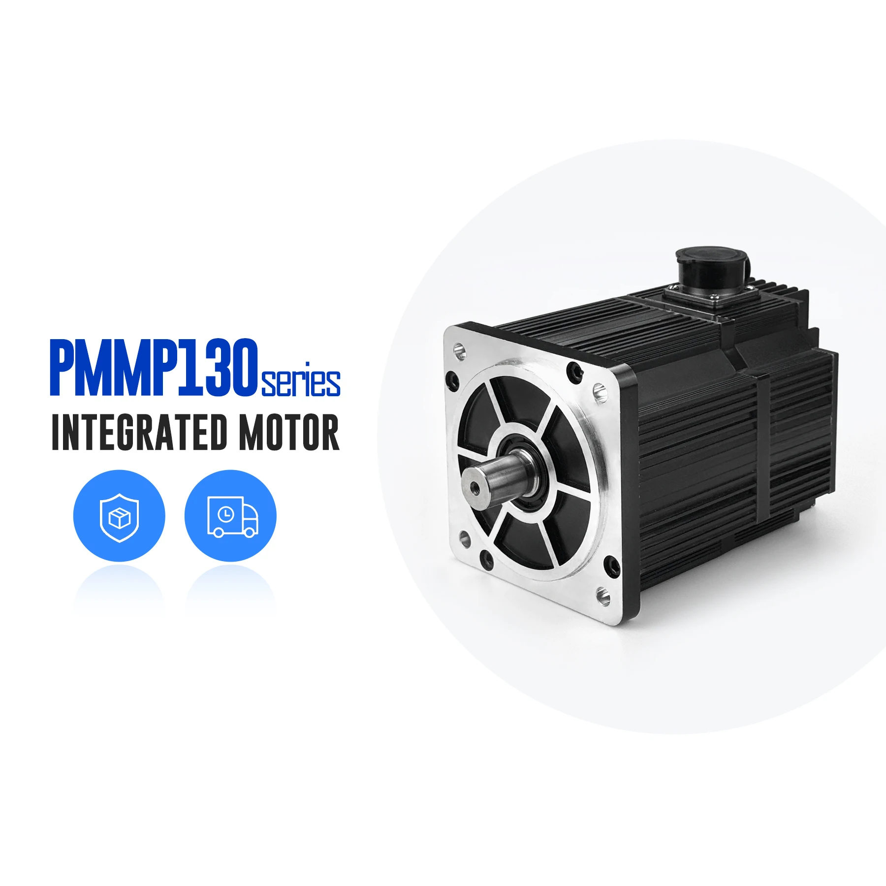 NiMotion PSMP1301K5B IP65 Smart Integrated Servo Motor 48V 1500W 3000RPM 4.78N.m STO 17-bit EtherCAT/CANopen/RS485