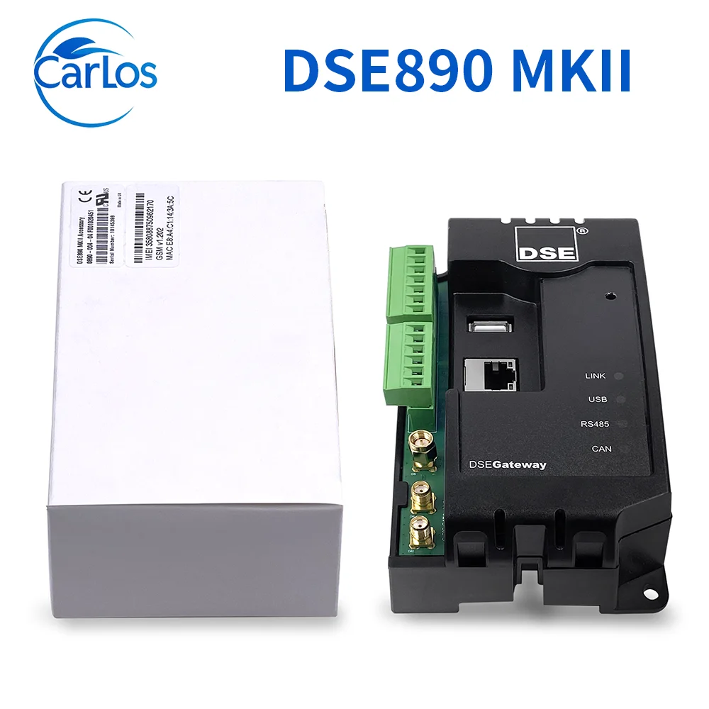 Genuine UK DSE890 MKII Deep Sea Gateway Controller Communication Module With 4G GSM Ethernet Control Panel Generator Sapre Parts