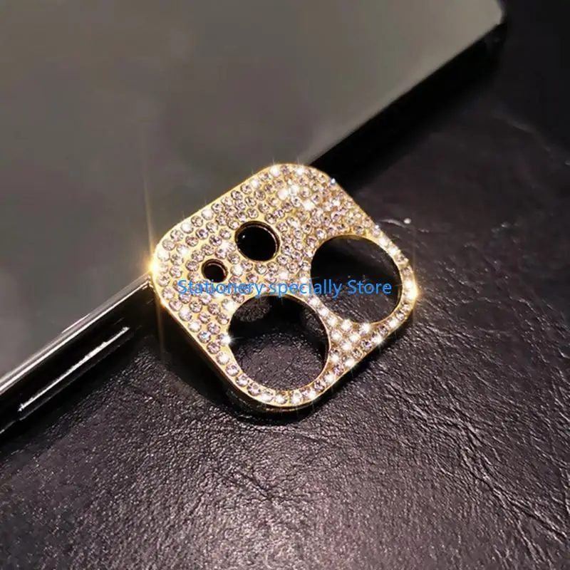 

P0RB Camera Lens Protector Diamond Lens Protective Decoration Sticker Lens Protector for Case Accessories Plastic Protectors