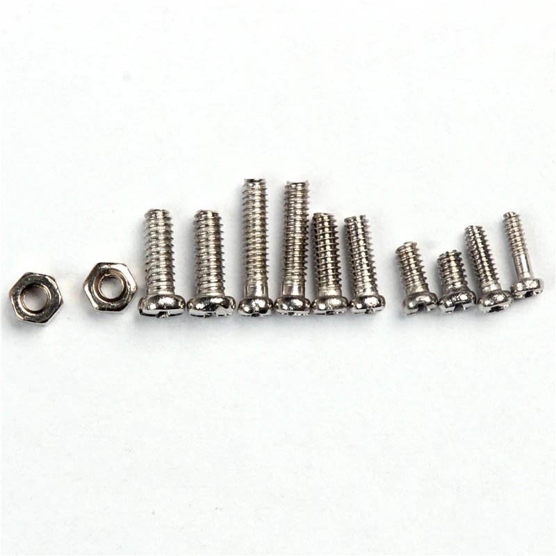 600/1000 Pcs 12 Kinds of Small Stainless Steel Screws Electronics Nuts Assortment for Home Tool Kit