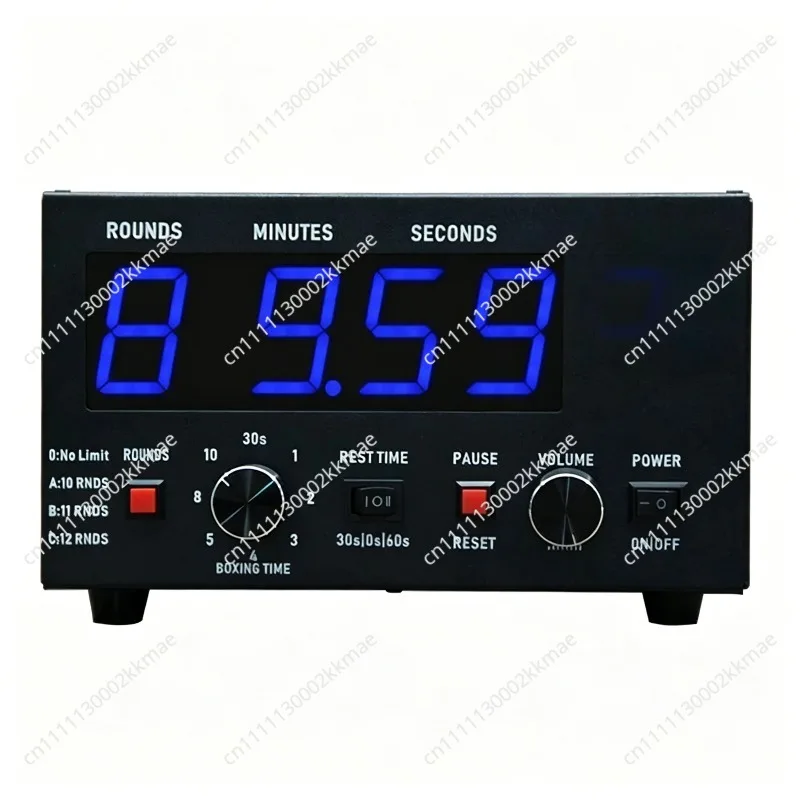 Boxing Fighting Training Timer Sports Fitness Stopwatch for Gym Workout Running Cycling