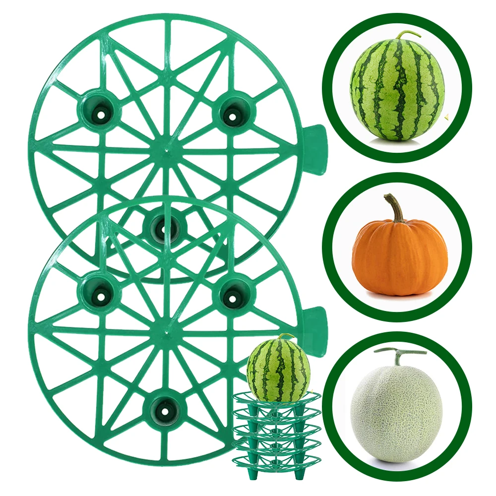 

Orchard Fruit Support Tray Prevent Melon Touch Ground Plastic Frame for Agricultural Watermelon Pumpkin Stand Holder Garden Tool