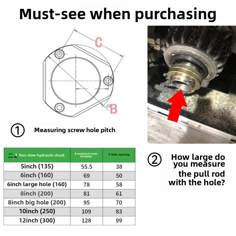 Hydraulic chuck positioner Dust cover Lathe accessories Spindle backer Long shaft