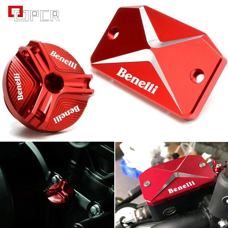 

Fits For Benelli Leoncino 500 250 TRK 502 BN302 TNT 300/600 Motorcycle Accessories Brake Master Cylinder Reservoir Cover Cap