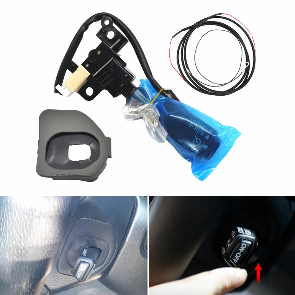 High Quality Auto Cruise Control Switch Kit for Toyota Land Cruiser Prado Brevis Lexus GX470 With Black Dust Cover 84632-34017