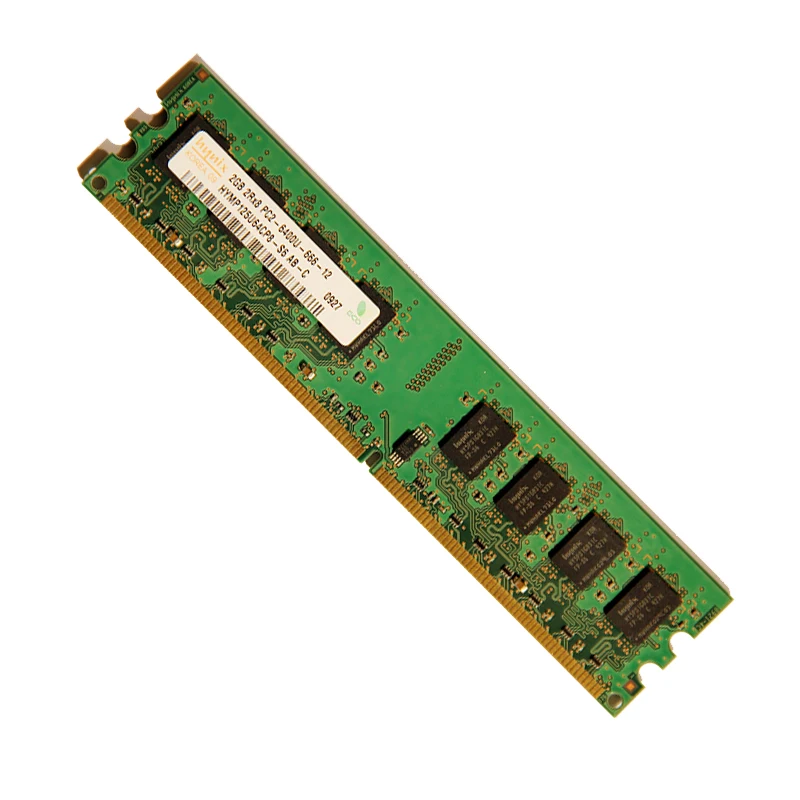 Hynix Ddr2 RAM 2GB 800MHz Để Bàn Nhớ DDR2 2GB 2Rx8 PC2-6400U-666-12 Ddr2 800 2Gb Máy Tính Để Bàn RAM bộ Nhớ