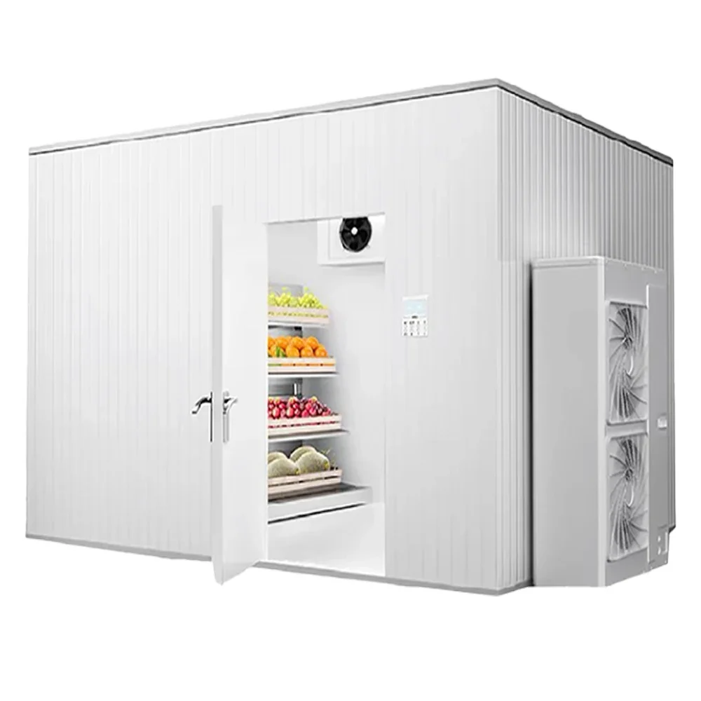 

Cold Room Freezer Storage Room with Compressor Refrigeration Unit for Meat Fruit