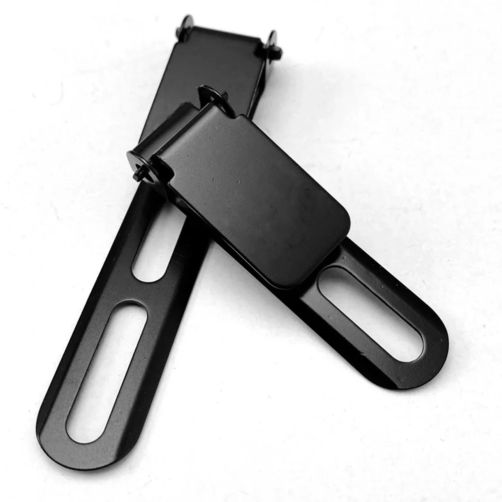 2 أحجام الفولاذ المقاوم للصدأ سطح التيتانيوم تصفيح KYDEX غمد غمد الحافظات Ultituck الخصر Ulti كليب حزام المشبك DIY أجزاء